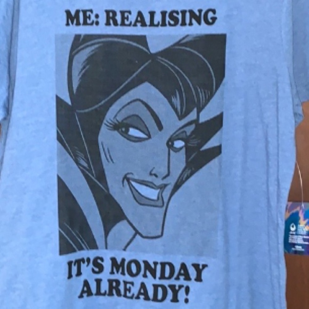 SALE!!! Maleficent monday Disney shirt NWT.  2